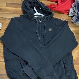 Under Armour Black Zip-Up Sweatshirt